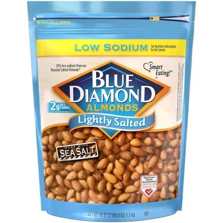 BLUE DIAMOND LIGHTLY SALTED ALMONDS 1.1kg