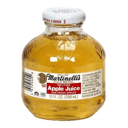 MARTINELLIS GOLD MEDAL APPLE JUICE X 24 BOTTLE 7.09L