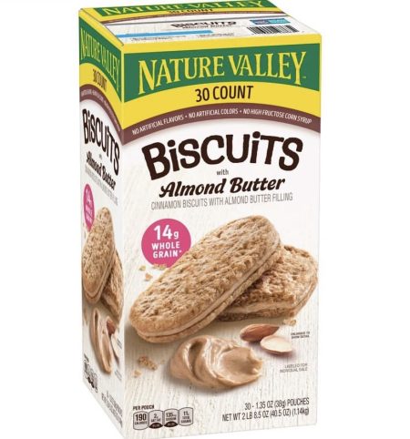 NATURE VALLEY BISCUITS WITH ALMOND BUTTER 1.14kg