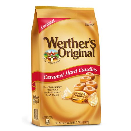 WERTHERS ORIGINAL CARAMEL HARD CANDIES 1127g