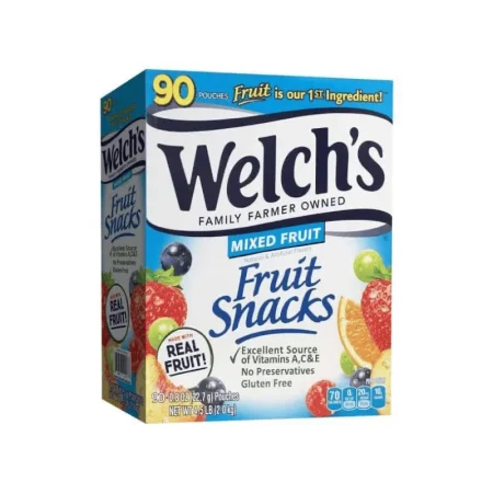 WELCH'S MIXED FRUIT SNACK X 90, 2.0kg
