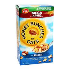 HONEY BUNCHES OF OAT WITH ALMOND CEREAL 1.4g