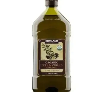 Kirkland Signature Organic Extra Virgin Olive Oil – 2 Litres -3.6 Fl